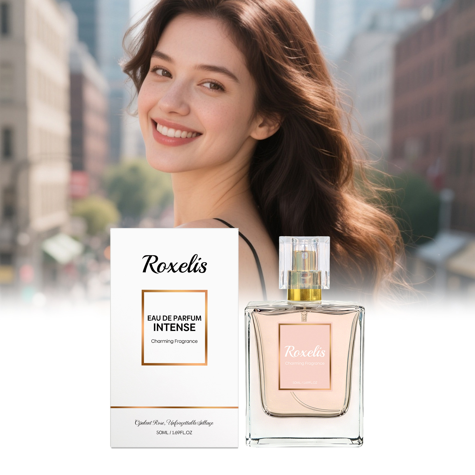 Fragrance Perfume For Hair - สเปรย์น้ำหอมกลิ่นกุหลาบวานิลลา กลิ่นหอมติดทนนาน หรูหรา สำหรับผู้หญิง ปล่อยฟีโรโมน ดึงดูดผู้ชาย