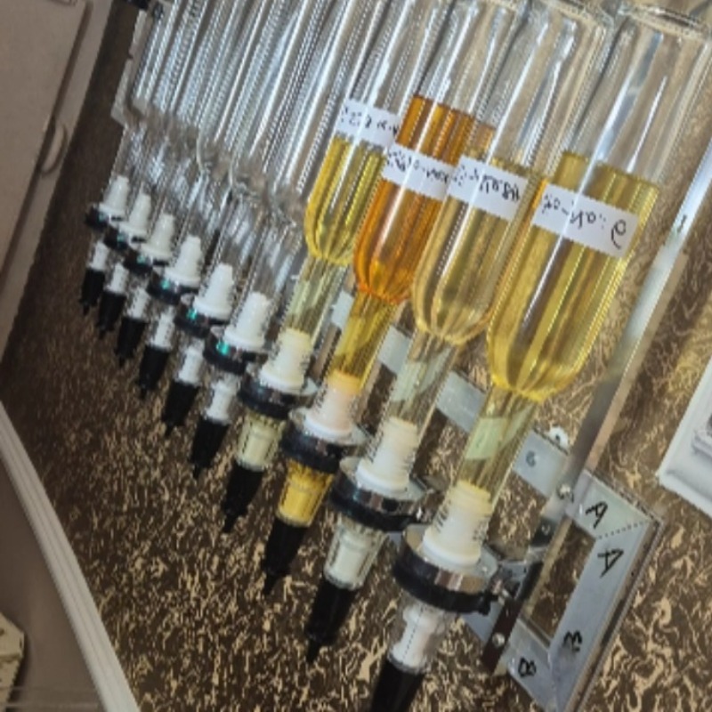 Perfume Fragrance Bulk - ชั้นวางกระจกใสสำหรับน้ำหอมแบบตรง 12 หัวจ่าย ขนาด 500 มล.