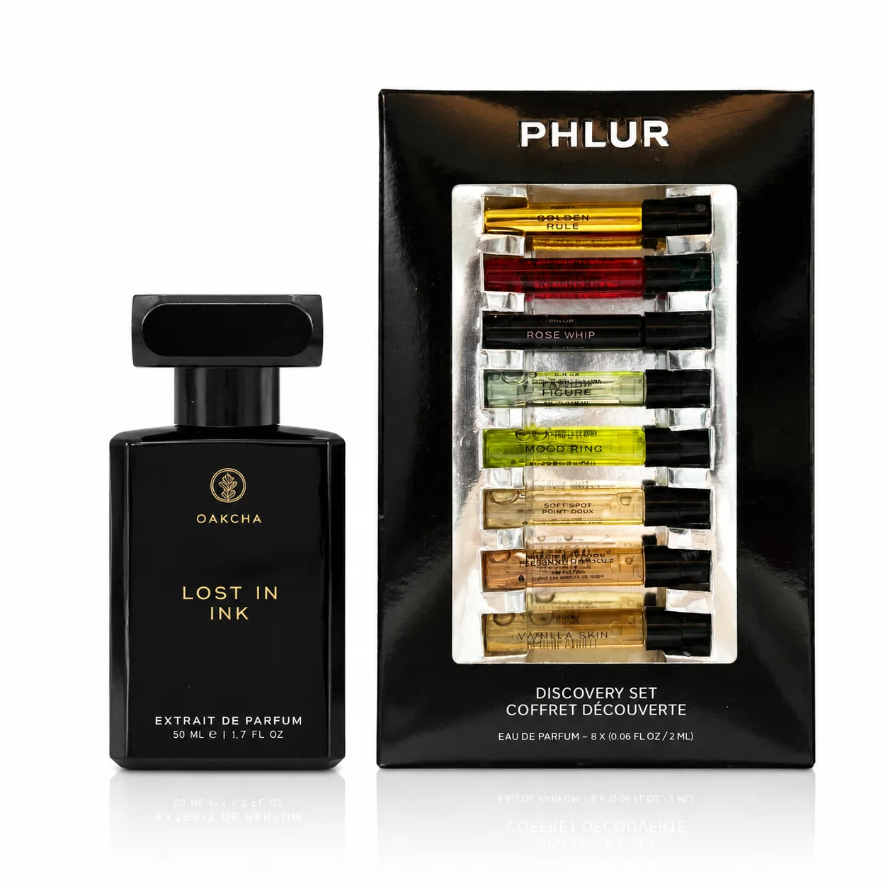 Perfume Fragrance Discovery Set - ชุดน้ำหอม OAKCHA 2 ชิ้นสำหรับผู้หญิง, ชุดของขวัญ Lost