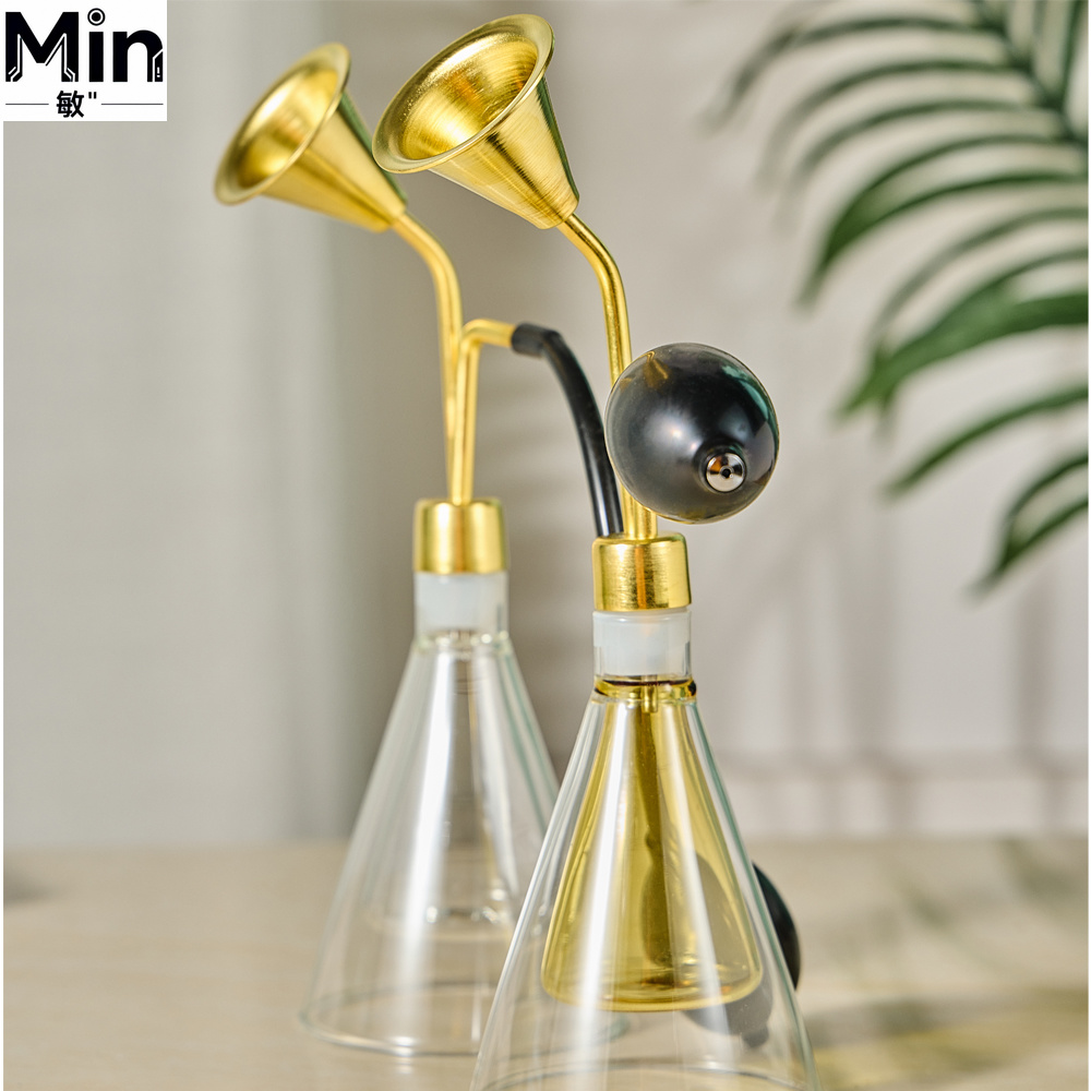 Perfume Fragrance Logo - ขวดแก้วสำหรับทดสอบน้ำหอม พร้อมฝาปิด สำหรับบาร์น้ำหอม น้ำมันหอมระเหย และการจัดแสดงในห้องปฏิบัติการ