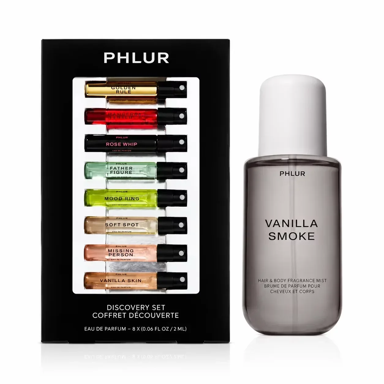 Perfume Fragrance Discovery Set - PHLUR ชุดของขวัญน้ำหอมสำหรับผู้หญิง 2 ชิ้น ขนาด 8x0.06