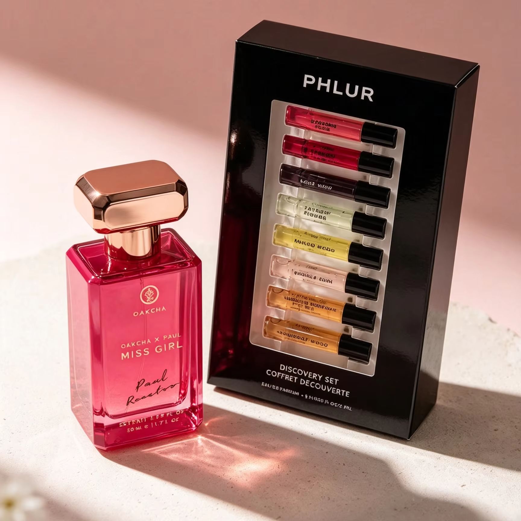 Perfume Fragrance Discovery Set - OAKCHA ชุดของขวัญน้ำหอมสำหรับผู้หญิง 2 ชิ้น, Miss Girl