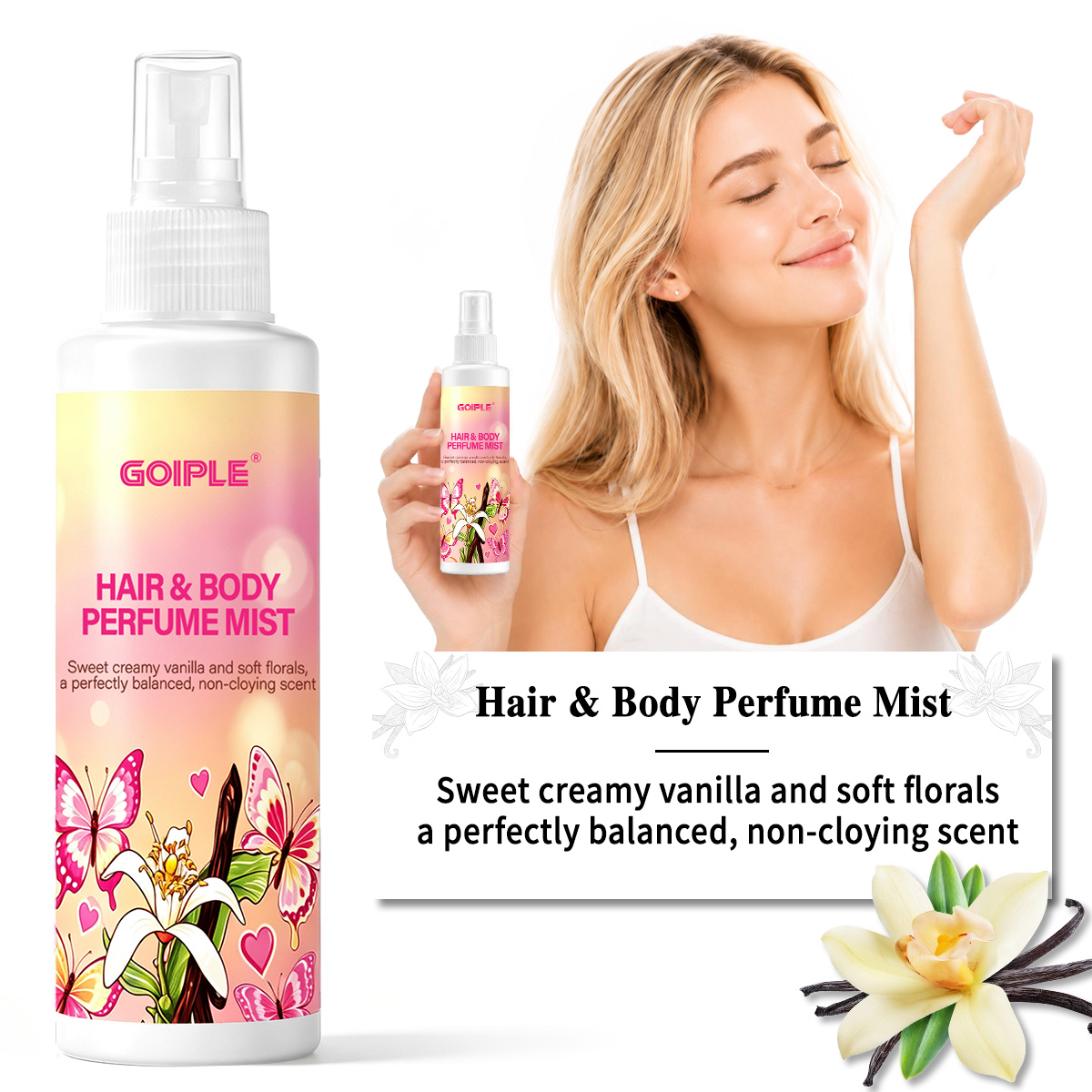 สเปรย์น้ำหอมสำหรับผมและผิวกาย  - Fragrance Perfume For Hair บทวิจารณ์และราคา