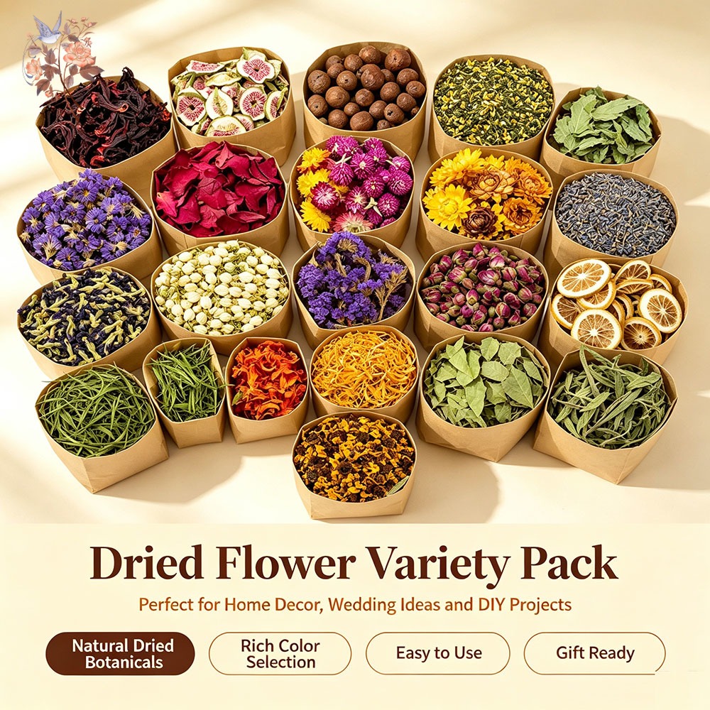 ชุดสมุนไพรแห้งสำหรับงานฝีมือ ด - Perfume Fragrance Bulk บทวิจารณ์และราคา